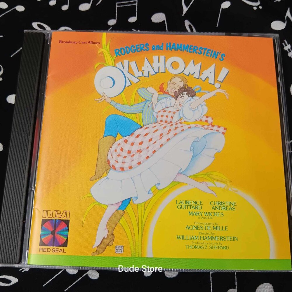 Rodgers & Hammerstein's OKLAHOMA! - 16 Songs - Recorded in 1980 - CD